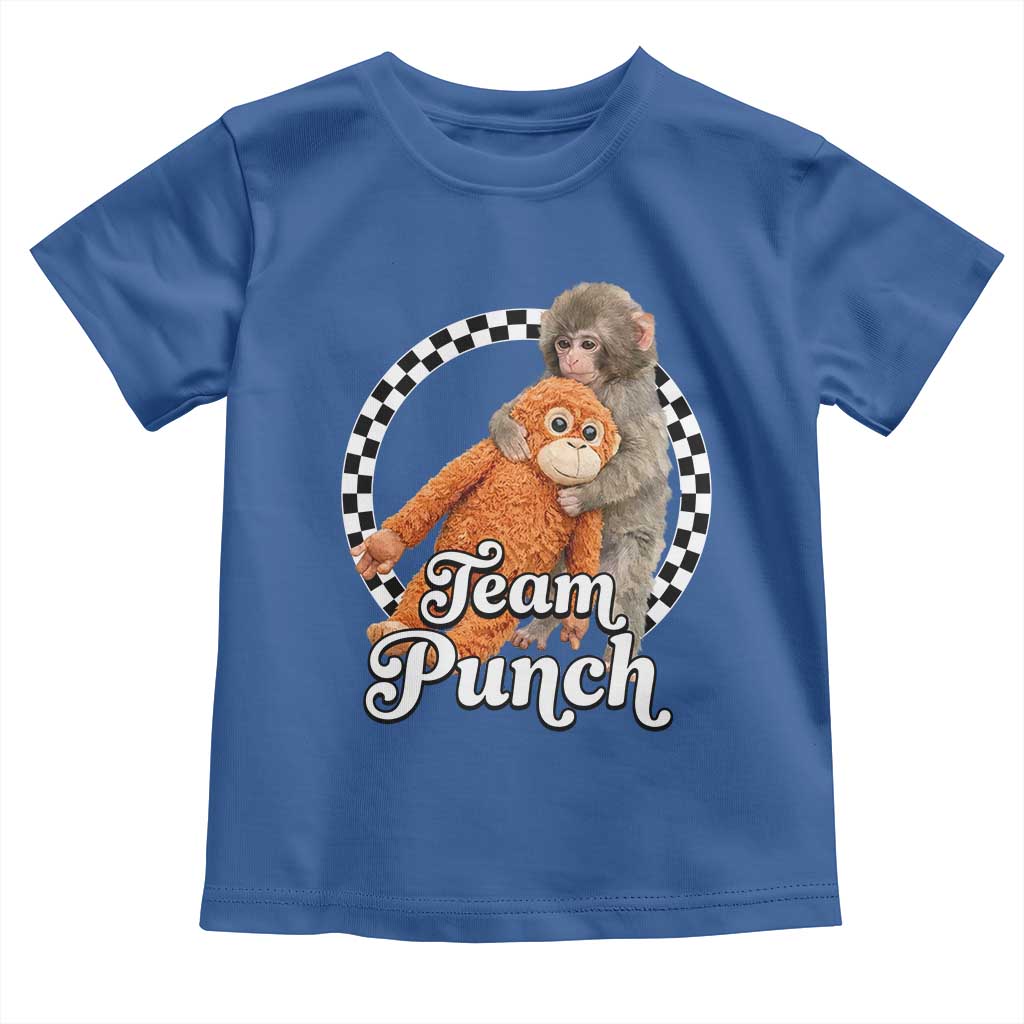 Punch Mokey Toddler T Shirt Baby Monkey And Plush Toy Viral Trend