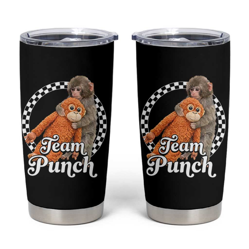Punch Mokey Tumbler Cup Baby Monkey And Plush Toy Viral Trend