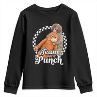 Punch Mokey Youth Sweatshirt Baby Monkey And Plush Toy Viral Trend