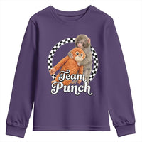 Punch Mokey Youth Sweatshirt Baby Monkey And Plush Toy Viral Trend