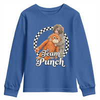 Punch Mokey Youth Sweatshirt Baby Monkey And Plush Toy Viral Trend