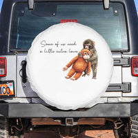 Punch Mokey Spare Tire Cover Some Of Us Need a Little Extra Love