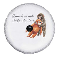 Punch Mokey Spare Tire Cover Some Of Us Need a Little Extra Love