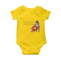 Punch Mokey Baby Onesie Some Of Us Need a Little Extra Love
