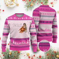 Punch Mokey Ugly Christmas Sweater Some Of Us Need a Little Extra Love