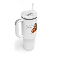 Punch Mokey Tumbler With Handle Some Of Us Need a Little Extra Love