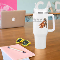 Punch Mokey Tumbler With Handle Some Of Us Need a Little Extra Love