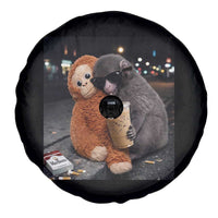 Punch Mokey Spare Tire Cover Funny Drinking Diet Coke Sunglasses Street Meme
