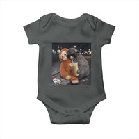 Punch Mokey Baby Onesie Funny Drinking Diet Coke Sunglasses Street Meme