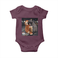 Punch Mokey Baby Onesie Funny Drinking Diet Coke Sunglasses Street Meme
