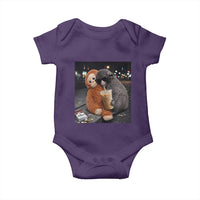 Punch Mokey Baby Onesie Funny Drinking Diet Coke Sunglasses Street Meme