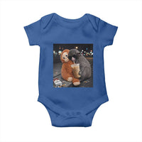 Punch Mokey Baby Onesie Funny Drinking Diet Coke Sunglasses Street Meme