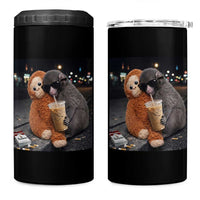 Punch Mokey 4 in 1 Can Cooler Tumbler Funny Drinking Diet Coke Sunglasses Street Meme