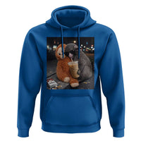 Punch Mokey Hoodie Funny Drinking Diet Coke Sunglasses Street Meme