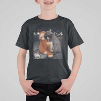 Punch Mokey T Shirt For Kid Funny Drinking Diet Coke Sunglasses Street Meme