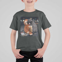 Punch Mokey T Shirt For Kid Funny Drinking Diet Coke Sunglasses Street Meme
