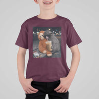 Punch Mokey T Shirt For Kid Funny Drinking Diet Coke Sunglasses Street Meme