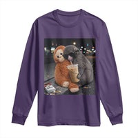 Punch Mokey Long Sleeve Shirt Funny Drinking Diet Coke Sunglasses Street Meme