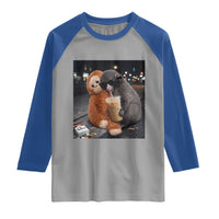 Punch Mokey Raglan Shirt Funny Drinking Diet Coke Sunglasses Street Meme