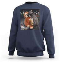 Punch Mokey Sweatshirt Funny Drinking Diet Coke Sunglasses Street Meme