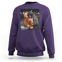 Punch Mokey Sweatshirt Funny Drinking Diet Coke Sunglasses Street Meme