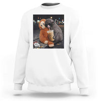 Punch Mokey Sweatshirt Funny Drinking Diet Coke Sunglasses Street Meme