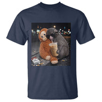 Punch Mokey T Shirt Funny Drinking Diet Coke Sunglasses Street Meme