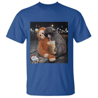 Punch Mokey T Shirt Funny Drinking Diet Coke Sunglasses Street Meme