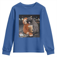 Punch Mokey Youth Sweatshirt Funny Drinking Diet Coke Sunglasses Street Meme
