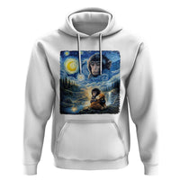 Punch Mokey Hoodie Viral Baby Monkey Starry Night Van Gogh