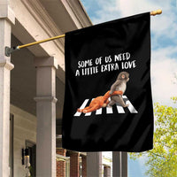 Punch Mokey Meme Garden Flag Some Of Us Need a Little Extra Love