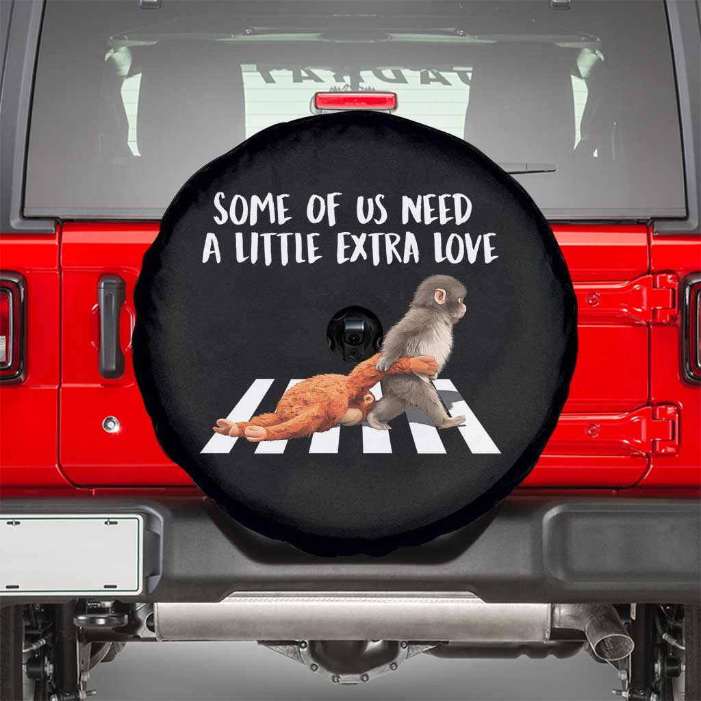 Punch Mokey Meme Spare Tire Cover Some Of Us Need a Little Extra Love