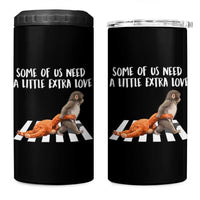 Punch Mokey Meme 4 in 1 Can Cooler Tumbler Some Of Us Need a Little Extra Love