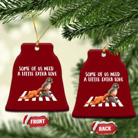 Punch Mokey Meme Ceramic Ornament Some Of Us Need a Little Extra Love