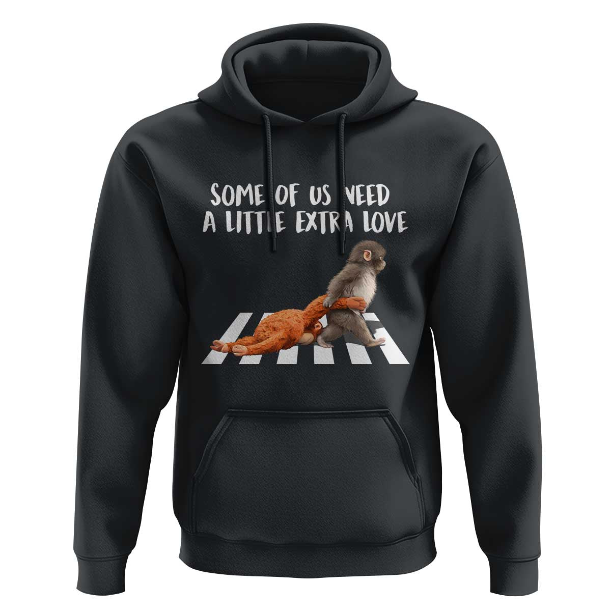 Punch Mokey Meme Hoodie Some Of Us Need a Little Extra Love
