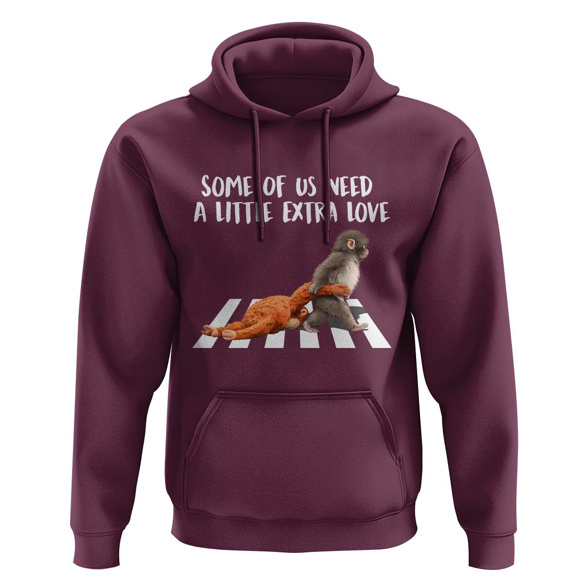 Punch Mokey Meme Hoodie Some Of Us Need a Little Extra Love
