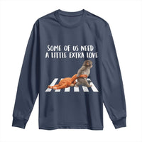 Punch Mokey Meme Long Sleeve Shirt Some Of Us Need a Little Extra Love