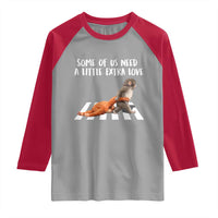 Punch Mokey Meme Raglan Shirt Some Of Us Need a Little Extra Love