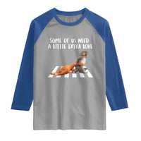 Punch Mokey Meme Raglan Shirt Some Of Us Need a Little Extra Love