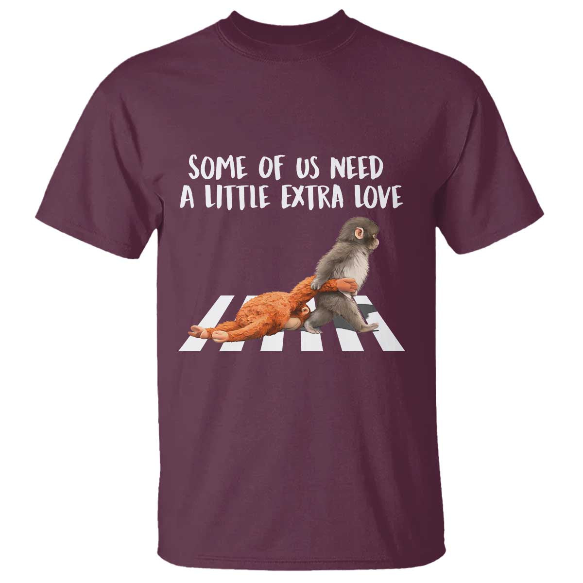 Punch Mokey Meme T Shirt Some Of Us Need a Little Extra Love
