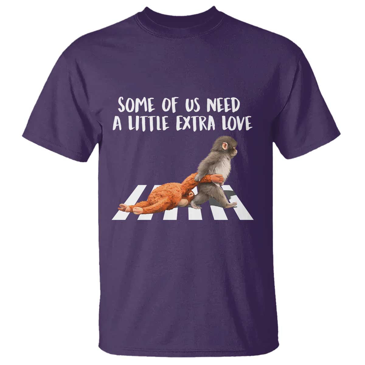 Punch Mokey Meme T Shirt Some Of Us Need a Little Extra Love