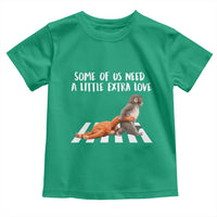 Punch Mokey Meme Toddler T Shirt Some Of Us Need a Little Extra Love