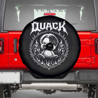 Funny Duck Metal Concert Spare Tire Cover Rock Music Quack Meme