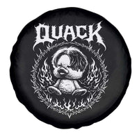 Funny Duck Metal Concert Spare Tire Cover Rock Music Quack Meme