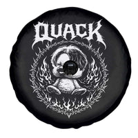Funny Duck Metal Concert Spare Tire Cover Rock Music Quack Meme