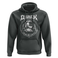 Funny Duck Metal Concert Hoodie Rock Music Quack Meme