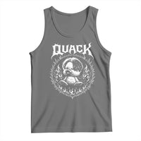 Funny Duck Metal Concert Tank Top Rock Music Quack Meme