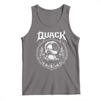 Funny Duck Metal Concert Tank Top Rock Music Quack Meme