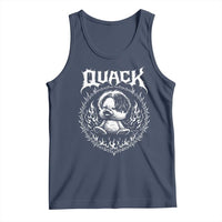 Funny Duck Metal Concert Tank Top Rock Music Quack Meme