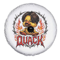 Funny Duck Metal Concert Spare Tire Cover Rock Band Quack Meme